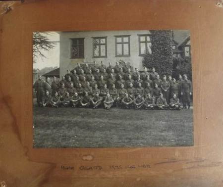 Picture of the Market Lavington Home Guard (1939-45) which was once on display at The Volunteer Arms