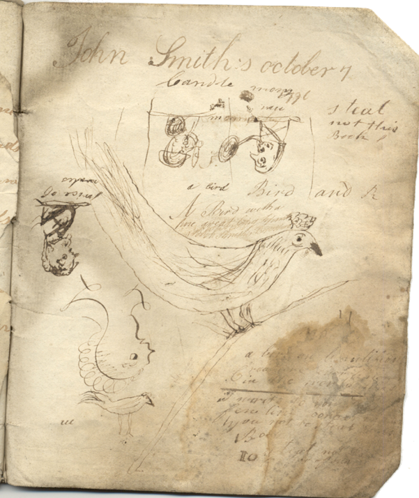 A page from John Smith's 1796 note book