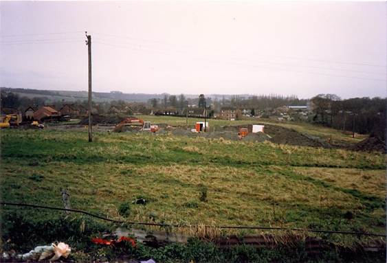 The start of work on the Grove Farm Estate in 1987