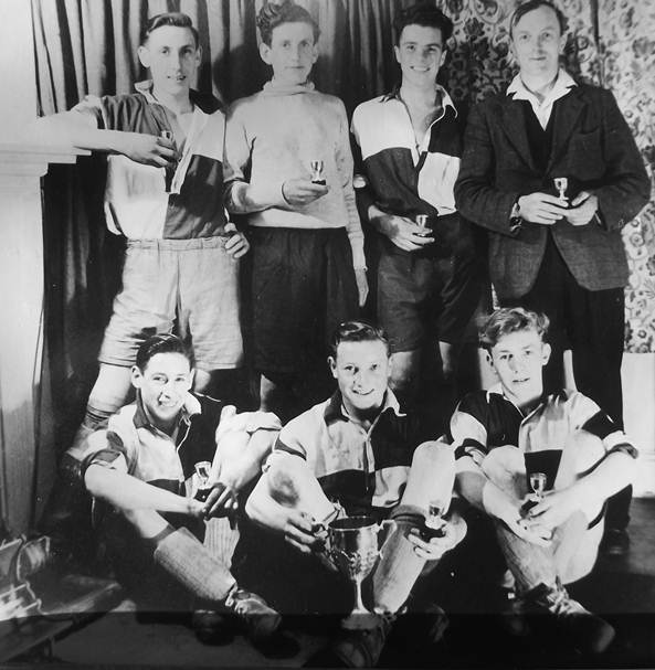 Market Lavington Under 18 football team in 1947