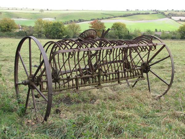 Hayrake used by the Williams family of Easterton