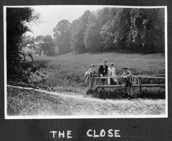 The Close, Market Lavington in about 1929