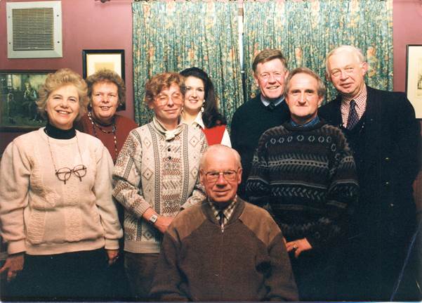 Easterton Parish Council celebrate Tom Jefferies 90th birthday