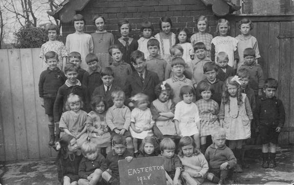 Easterton School children in 1928