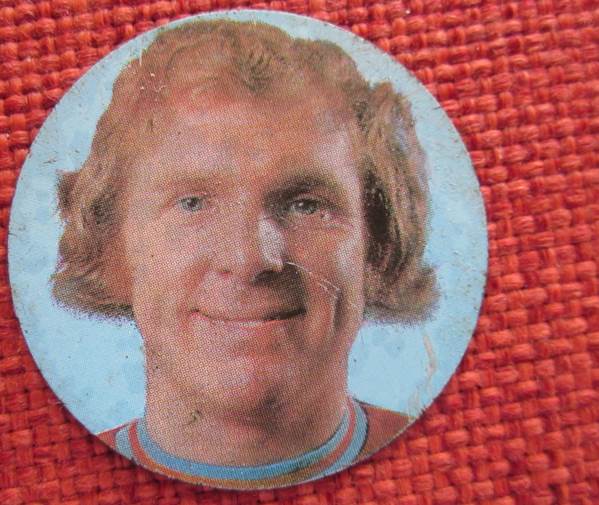 Bobby Moore football token dating from 1972