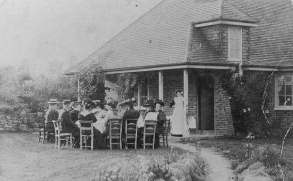 An Edwardian party at Paxtons in Easterton
