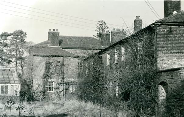 Fiddington House after closure as an asylum in 1963