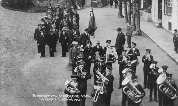 Market Lavington Prize Silver Band in 1931