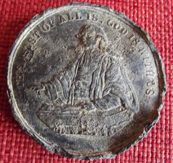 Medallion found in Market Lavington
