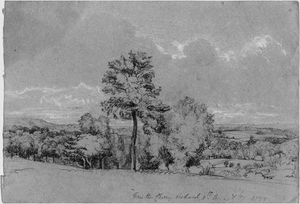 View from Cherry Orchard - 1837