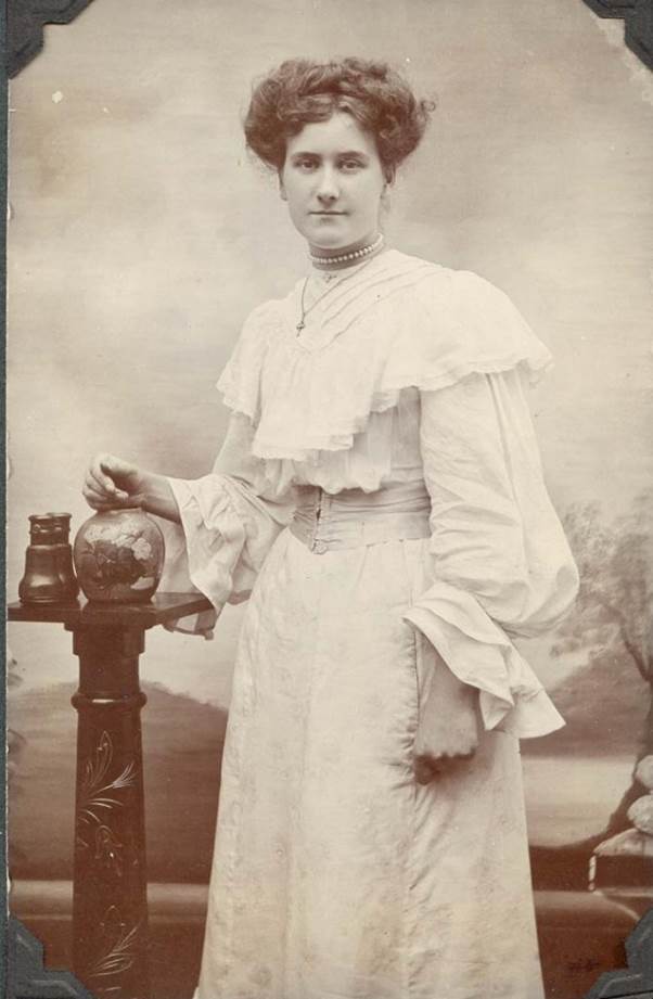 Mabel Baker, born and raised in Market Lavington