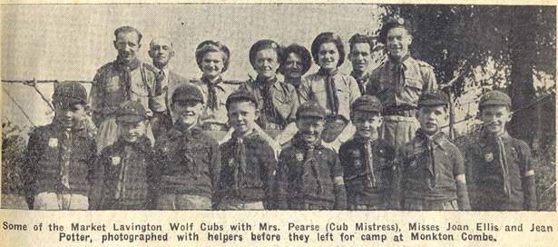 Cubs off to camp in 1951