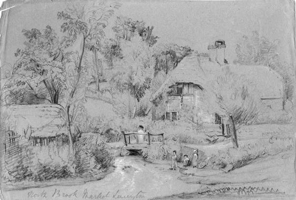 Sketch of Northbrook - probably 1840s