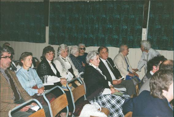 Some of the audience at the 1994 Victorian Evening