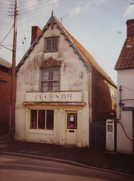 Lucinda - a former shop on Church Street, market Lavington