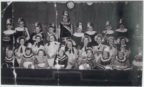 Children performing at Easterton School