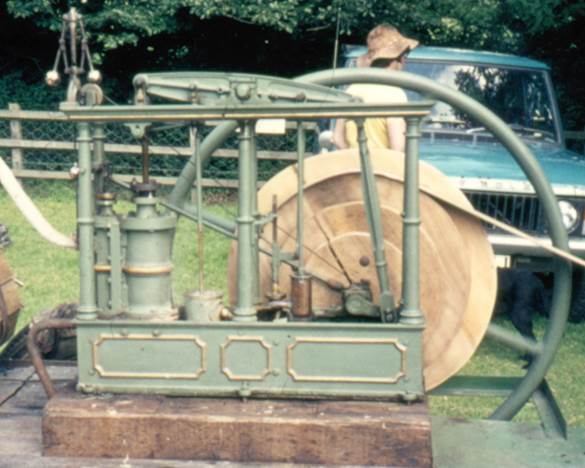 William Cambridge designed and made this engine at his Market Lavington works