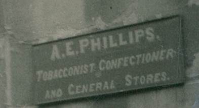 A E Phillips had a general store in what we now often call Kyte's Cottage
