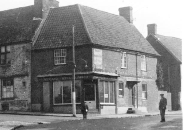 A bank in 1938 but 65 years earlier it had been Mr Pomeroy's shop