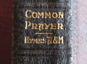It's a Book of Common Prayer