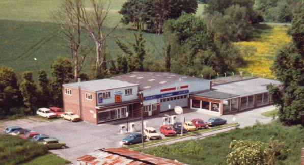 Edgar Haines moved his business to the new Spring Filling Station in the 1960s