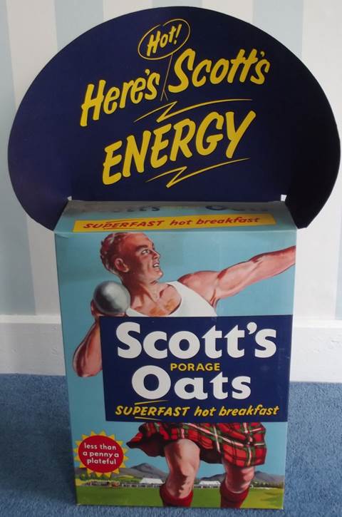 This ad is a giant sized box and probably dates from the 1950s or 60s