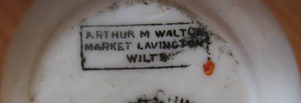This little trinket was made for and sold by Arthur Walton