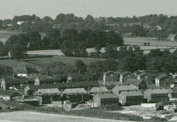 Southcliffe houses were still being built