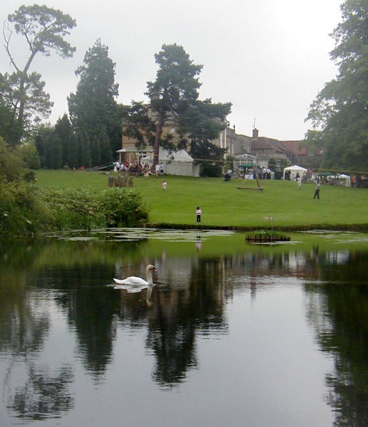 Lake and house in 2006