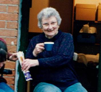 Peggy Gye - still much missed for her wit and wisdom