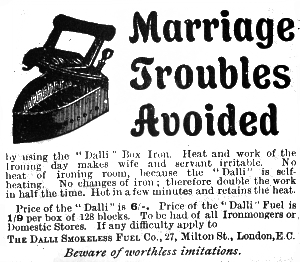 The Dalli even solved marriage problems!